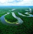 Imagem mostra o Rio Amazonas.   Foto: Claudia Torres - Flickr / Flipar