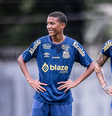 Neymar e Robinho Jr em treino pelo Santos Foto: Raul Baretta/ Santos FC