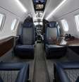 Interior do jato executivo Phenom 300, da Embraer  Foto: Embraer/Divulgação / Estadão
