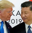 Donald Trump e Xi Jinping durante encontro em 2019  Foto: Reuters / BBC News Brasil