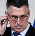 Chanceler israelense Gideon Saar em Roma no dia 14 de janeiro de 2025  Foto: Guglielmo Mangiapane/Reuters / Reuters