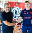  Foto: Gilvan de Souza /CRF - Legenda: Andrii Fedchenkov ocupará o cargo no setor de scouting do Flamengo / Jogada10