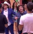 Chitãozinho e Xororó no 'BBB 25'  Foto: Reprodução/Globo / Mais Novela