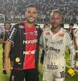 Jean Victor, do Botafogo-SP, posta foto com Neymar  Foto: Reprodução/Instagram/Jean Victor