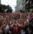 O bloco Acadêmicos do Baixo Augusta, na rua da Consolação, no Carnaval de 2024.  Foto: Felipe Rau/Estadão / Estadão