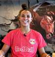 Carol Tavares reforça o time feminino do Red Bull Bragantino.   Foto: Lucas Zenatti/Red Bull Bragantino / Esporte News Mundo