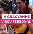 Gracyanne orientou Aline durante o BBB25  Foto: Reprodução/Instagram