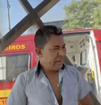Motorista de ônibus atingido por avião em São Paulo   Foto: Reprodução/TV Globo