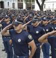 No início deste ano, 500 novos guardas-civis metropolitanos (GCMs) estão em treinamento na Prefeitura de São Paulo  Foto: Reprodução/SECOM SP/Marcelo Pereira