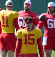 Kansas City Chiefs busca quinto Super Bowl e conta com o quarterback Patrick Mahomes  Foto: Associated Press / Alamy Stock Photo