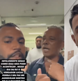 Paciente e vereador entraram em conflito durante passagem por hospital  Foto: Reprodução/Redes Sociais