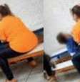 Mulher foi gravada dando vários tapas no rosto de uma criança de 2 anos, em uma creche em Osasco (SP).  Foto: Reprodução/TV Globo