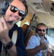 O advogado Márcio Louzada Carpena e o piloto Gustavo Medeiros morreram na queda do avião  Foto: Reprodução/Instagram / Estadão