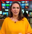 Cecília Flesch ficava no ar ao vivo das 6h às 9h na GloboNews, de segunda a sexta; e, às vezes, cobria colegas em outros programas  Foto: Reprodução