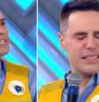 Luiz Bacci chora e faz acusação contra Record  Foto: Reprodução/SBT / Contigo