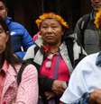 As mulheres indígenas sobreviventes das guerras enfrentadas pelo Paraguai foram responsáveis pela expansão do idioma guarani.  Foto: Getty Images / BBC News Brasil