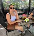 Sabrina Rosário e Bruno Pontes, turistas brasileiros em Buenos Aires em janeiro de 2025.  Foto: Luciana Taddeo/Estadão / Estadão