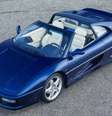 Ferrari F355 GTS foi personalizada para Schumacher  Foto: Divulgação