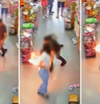 Vídeo: Celular explode e pega fogo no bolso de mulher que fazia compras  Foto: Reprodução/ X / Contigo