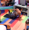 BBB25: Sisters apontam mudanças na alimentação: ‘Não gosto de doce e aqui estou com vontade'  Foto: Reprodução/TV Globo