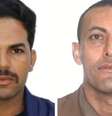 À esquerda, o homem que estava foragido; à direita, o cabo da PM   Foto: Reprodução/TV Anhanguera