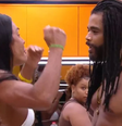 Gracyanne e Diogo no BBB25  Foto: Reprodução Globoplay