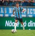  Foto: Lucas Ubel/Grêmio FBPA - Legenda: Pavón é destaque tricolor em 2025 / Jogada10