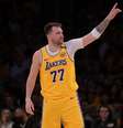 Luka Doncic em ação pelos Lakers  Foto: Reuters/Jayne Kamin-Oncea