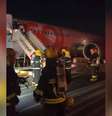 Avião da Gol colidiu com carro de manutenção no aeroporto Galeão, no Rio  Foto: Reprodução/CNN Brasil