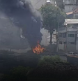 Tiroteio fechou vias expressas no Rio de Janeiro  Foto: Reprodução/TV Globo