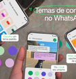 WhatsApp lança novo recurso para personalizar o chat do aplicativo  Foto: Foto: Divulgação / Estadão