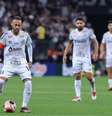 Neymar Jr. jogador do Santos durante partida contra o Corinthians no estádio Arena Corinthians pelo campeonato Paulista 2025.   Foto: MARCELLO ZAMBRANA/AGIF - AGÊNCIA DE FOTOGRAFIA/ESTADÃO CONTEÚDO