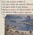 Livro didático alemão diz que menino do Rio não à escola e procura restos de comida nas latas de lixo  Foto: DW / Deutsche Welle