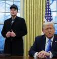 "Lil X", Musk e Donald Trump estiveram juntos na Casa Branca essa semana  Foto: Reuters / BBC News Brasil