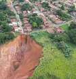 Voçoroca ameaça cidade de Buriticupu (MA)  Foto: Prefeitura de Buriticupu / Perfil Brasil