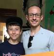 None  Foto: Draven Sebastian Bennington e Chester Bennington ( Reprodução) / Rolling Stone Brasil