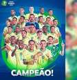  Foto: Divulgação / Conmebol - Legenda: Pode comemorar: Após estrear levando 6 a 0 da Argentina, Brasil dá volta por cima e leva caneco Sul-Americano Sub-20 / Jogada10