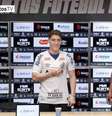  Foto: Reprodução / Santos TV - Legenda: Rollheiser é apresentado no Santos / Jogada10