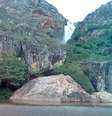 Cachoeira Véu de Noiva, localizada no rio Brumado, em Livramento de Nossa Senhora, na Bahia  Foto: Wikimedia Commons