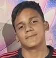 Vitor Hugo tem 14 anos e está internado na UTI  Foto: Reprodução