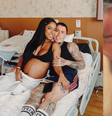 Primeira foto de Rás, filho de MC Daniel e Lorena Maria  Foto: Reprodução/Instagram