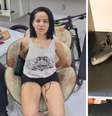 Suedna Barbosa Carneiro, conhecida como 'Mainha do crime', foi presa nesta terça-feira, 18, em Paraisópolis, em São Paulo  Foto: Montagem/Reprodução/TV Globo e Divulgação/SSP-SP