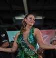Rainha de bateria da Grande Rio, Paolla Oliveira brilha em ensaio da escola de samba no Rio de Janeiro.  Foto: Anderson Bordê/AgNews