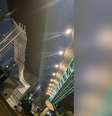 Ciclopassarela foi inaugurada em 30 de janeiro e teve parte de sua estrutura arrancada pela chuva apenas 19 dias depois  Foto: Reprodução/X/@ToninhoVespoli