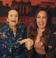 Além de desfilarem juntas, Gina recebe apoio de Lucinha sobre regravar canções de Cazuza  Foto: Reprodução - Instagram/@ginagarcia