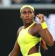 Coco Gauff é a atleta mais bem paga entre as mulheres  Foto: Getty Images/Clive Brunskill 