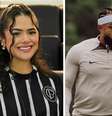 Maisa e Memphis Depay foram alvos de rumores sobre suposto novo romance  Foto: Montagem: Evander Portilho/Corinthians e Reprodução/Instagram