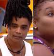 Diogo, Vilma e Camilla brigam por comida  Foto: Reprodução/Globo / Contigo