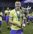 Igor Serrote com a taça de campeão do Sul-Americano Sub-20.   Foto: Rafael Ribeiro/CBF / Esporte News Mundo