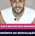 Rodrigo Lourenço te ensina qual é o melhor caminho para emagrecer  Foto: Reprodução
